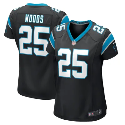 Carolina Panthers Nike Home Game Jersey - Black - Sam Darnold - Youth