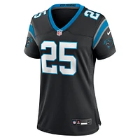 Women's Nike Xavier Woods Black Carolina Panthers Team Game Jersey