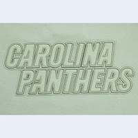 Sweat-shirt neutre Pro Standard vert clair des Panthers de la Caroline pour femmes