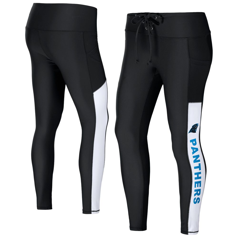 Women's WEAR by Erin Andrews Black Carolina Panthers Leggings