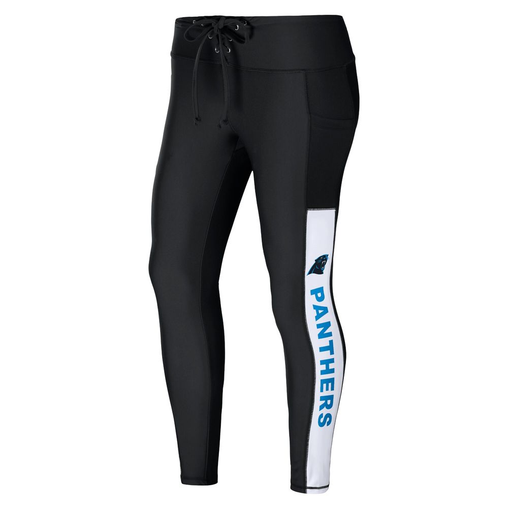 Women's WEAR by Erin Andrews Black Carolina Panthers Leggings