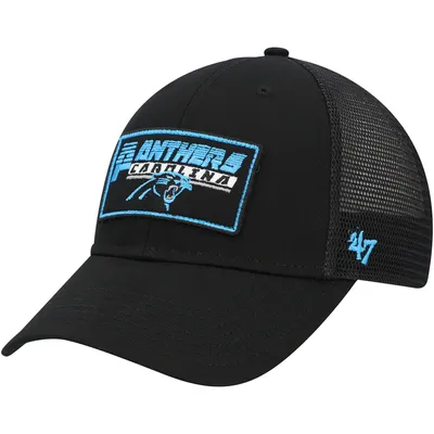 Carolina Panthers '47 Youth Levee MVP Trucker Adjustable Hat - Black