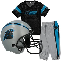 Youth Franklin Sports Black/Gray Carolina Panthers Helmet Pants & Jersey Set