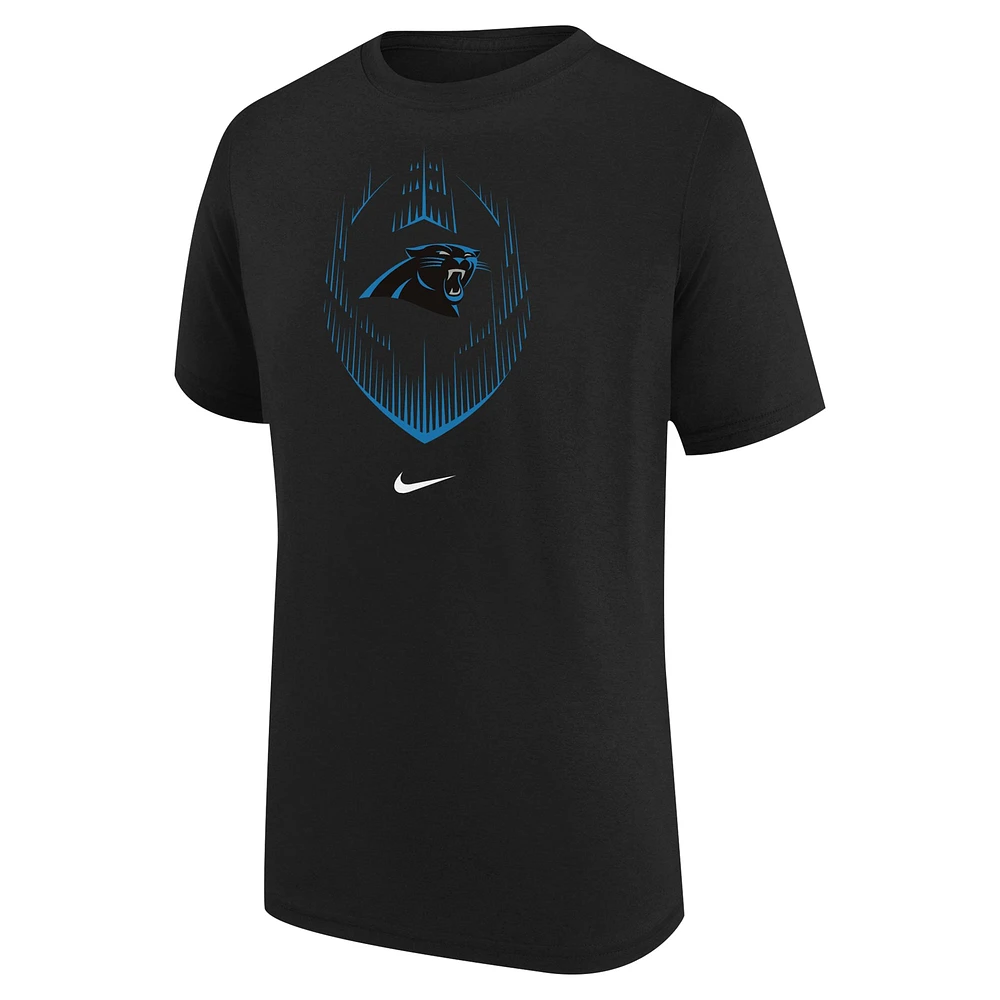 Youth Nike Black Carolina Panthers Legend Icon T-Shirt