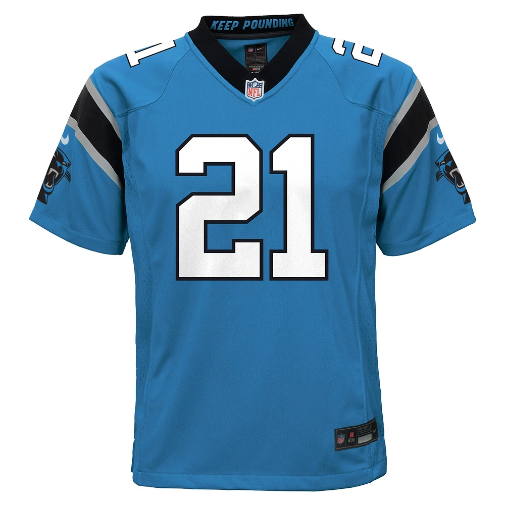 Maillot Alternate Game des Carolina Panthers Nike Jeremy Chinn pour Jeunes