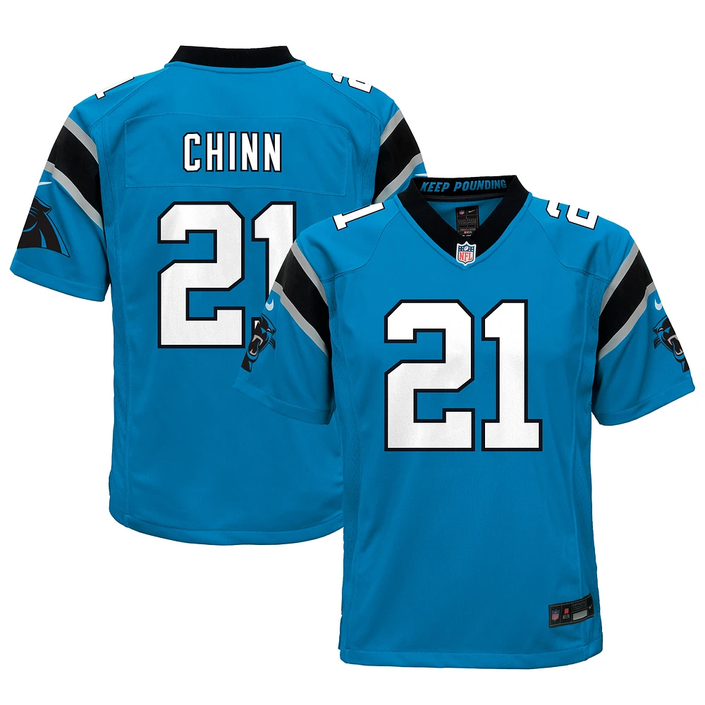 Maillot Alternate Game des Carolina Panthers Nike Jeremy Chinn pour Jeunes