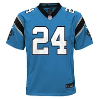 Maillot de match alternatif Nike pour jeunes Jonathon Brooks Blue Carolina Panthers