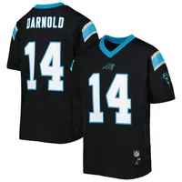 Men's Nike Sam Darnold Black Carolina Panthers Rflctv Limited Jersey Size: Small