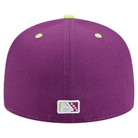 Men's New Era White Cedar Rapids Kernels Copa de la Diversión 59FIFTY Fitted Hat