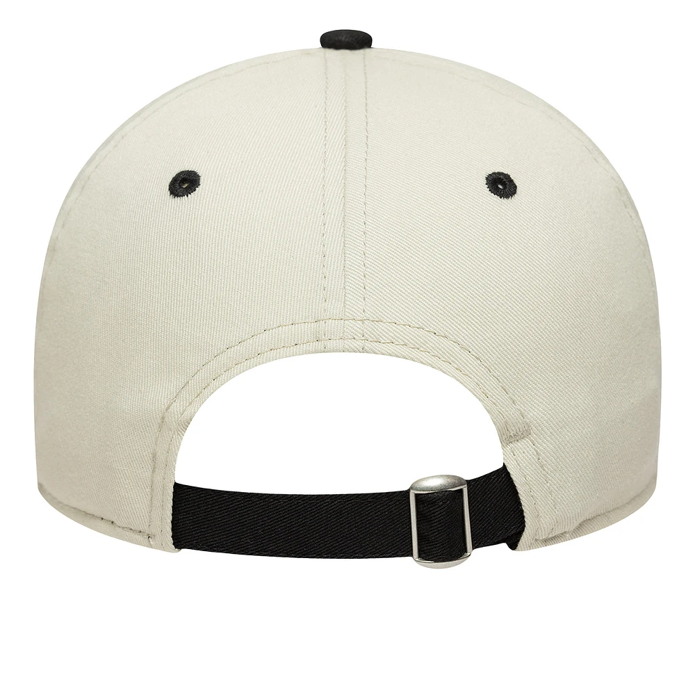 Men's New Era  Light Beige/Black Celtic Contract 9TWENTY Adjustable Hat