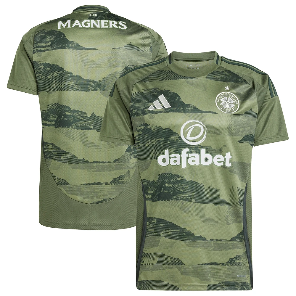 Men's adidas Green Celtic 2024/25 Third Replica Jersey