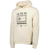 Sweat à capuche crème Celtic Fashion pour homme