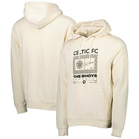 Men's Cream Celtic Fashion Pullover Hoodie