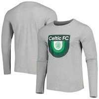 Men's Gray Celtic Park Long Sleeve T-Shirt