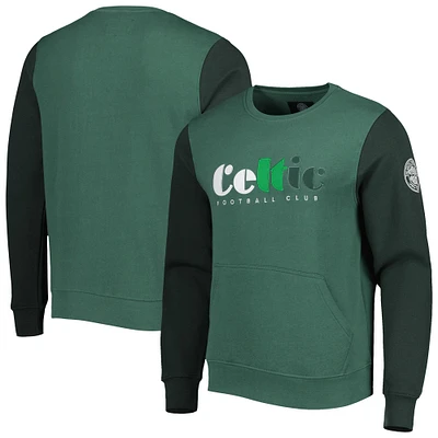 Men's Green Celtic Kangaroo Pullover Sweatshirt