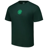 T-shirt rétro celtique vert pour homme