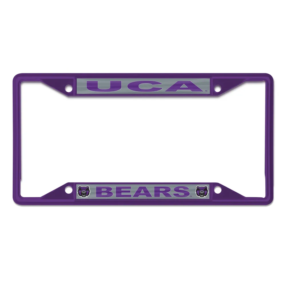 WinCraft Central Arkansas Bears Cadre de plaque d'immatriculation couleur chrome