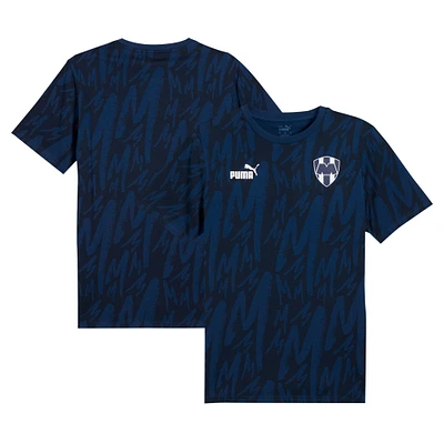 Men's Puma Blue CF Monterrey ftblCulture AOP T-Shirt