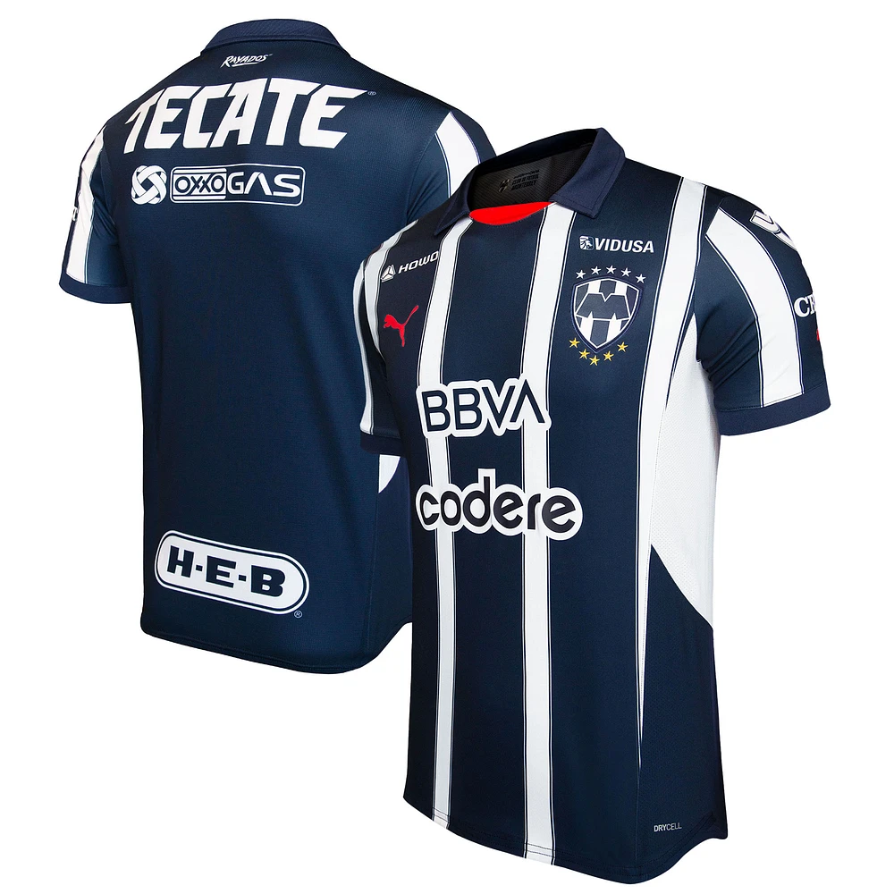 Men's Puma Navy CF Monterrey 2024/25 Home Replica Jersey