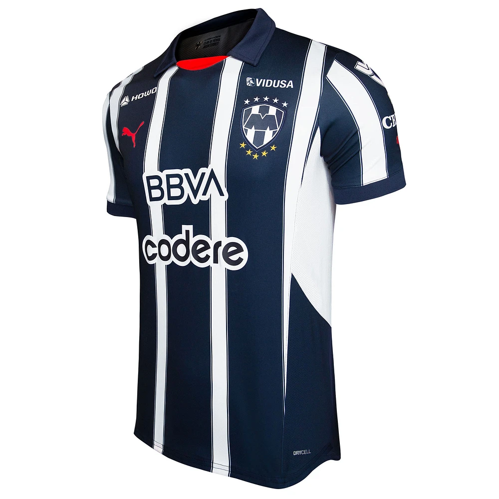 Men's Puma Navy CF Monterrey 2024/25 Home Replica Jersey