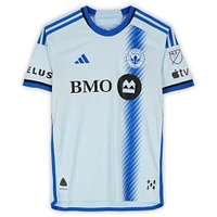Alessandro Biello CF Montreal Autographed Match-Used #38 Light Blue adidas Jersey from the 2024 MLS Season - Size M