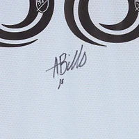 Alessandro Biello CF Montreal Autographed Match-Used #38 Light Blue adidas Jersey from the 2024 MLS Season - Size M