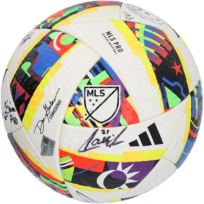 CF Montreal Autographed Match-Used Soccer Ball from the 2024 MLS Season with 9 Signatures - #2