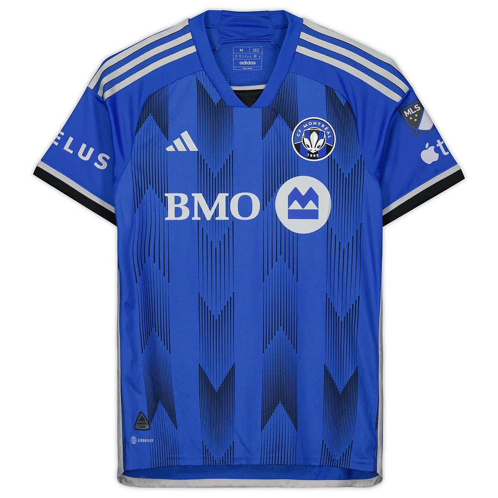 Joel Waterman CF Montreal Autographed Match-Used #16 Blue Jersey from the 2023 MLS Season