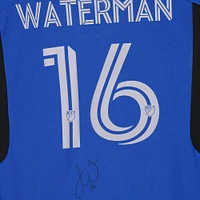Joel Waterman CF Montreal Autographed Match-Used #16 Blue Jersey from the 2023 MLS Season