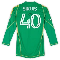 Maillot adidas vert numéro 40 autographié par Jonathan Sirois du CF Montréal lors de la saison 2024 de la MLS - Taille M
