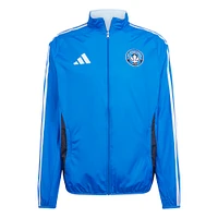 Men's adidas  Blue CF Montreal 2025 Reversible Full-Zip Raglan Anthem Jacket