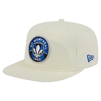 Men's New Era  Cream CF Montreal 2025 Kickoff Snapback Golfer Hat