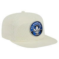 Men's New Era  Cream CF Montreal 2025 Kickoff Snapback Golfer Hat