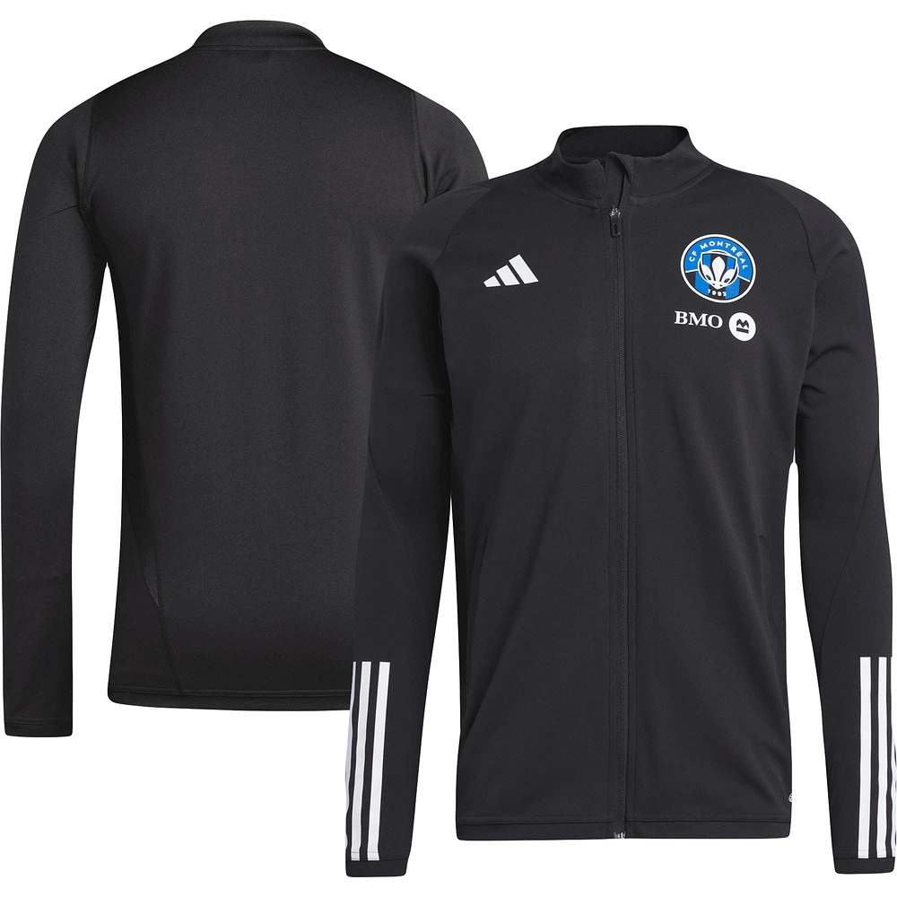 Men's adidas Black CF Montreal Training AEROREADY Full-Zip Raglan Jacket