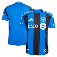 Maillot authentique original Montréal 2025 adidas bleu CF pour homme