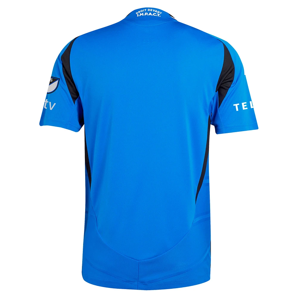 Maillot authentique original Montréal 2025 adidas bleu CF pour homme