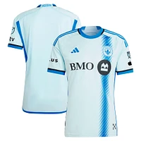 Men's adidas  Light Blue CF Montreal 2024 La Main Authentic Jersey