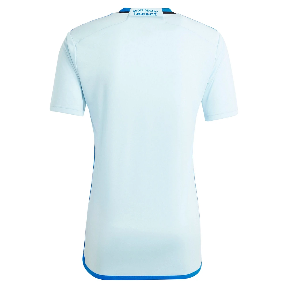 Men's adidas  Light Blue CF Montreal 2024 La Main Replica Jersey