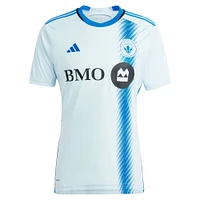 Men's adidas Mathieu Choinière Light Blue CF Montreal 2024 La Main Replica Player Jersey