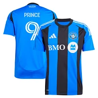 Men's adidas Prince Owusu Blue CF Montréal 2025 Original Replica Player Jersey