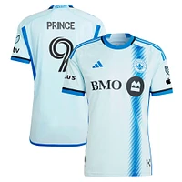Men's adidas Prince Owusu Light Blue CF Montréal 2024 Original Authentic Player Jersey