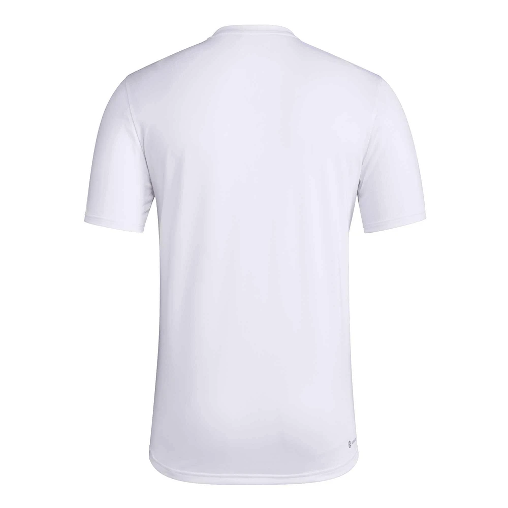 Men's adidas White CF Montreal 2024 Jersey Hook AEROREADY T-Shirt