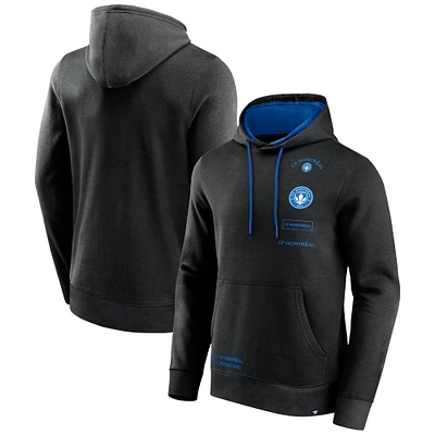 Men's Fanatics Black CF Montreal Halftime Pullover Hoodie