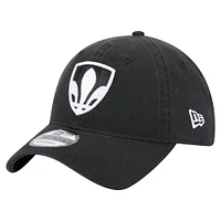 Casquette ajustable CF Montreal 2025 Kickoff 9TWENTY noire New Era pour homme
