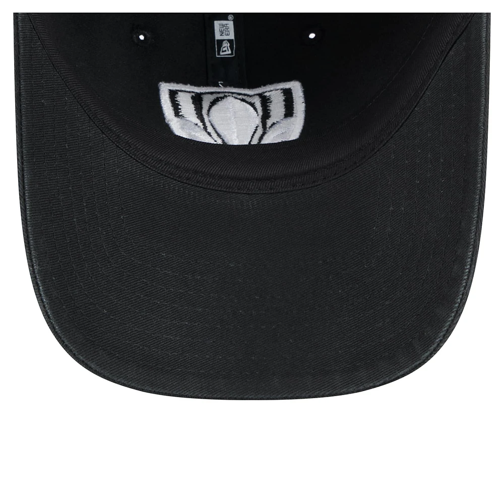Casquette ajustable CF Montreal 2025 Kickoff 9TWENTY noire New Era pour homme