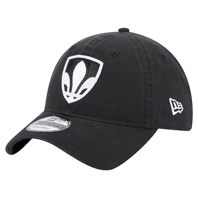 Casquette ajustable CF Montreal 2025 Kickoff 9TWENTY noire New Era pour homme