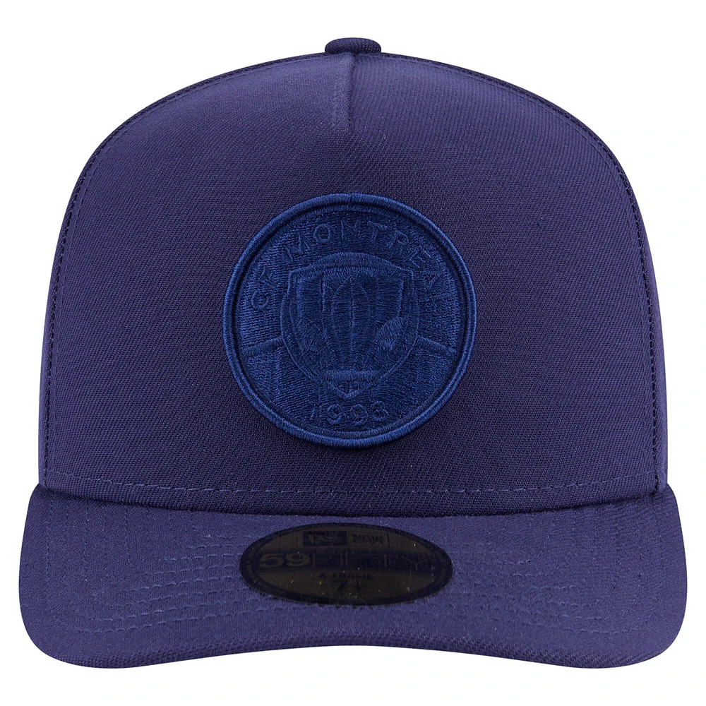 Men's New Era Navy CF Montreal Color Pack A-Frame 59FIFTY Fitted Hat