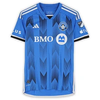 Nathan Saliba CF Montreal Autographed Match-Used #19 Blue adidas Jersey from the 2024 MLS Season - Size M