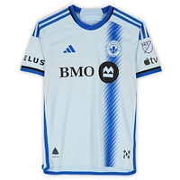 Nathan Saliba CF Montreal Autographed Match-Used #19 Light Blue adidas Jersey from the 2024 MLS Season - Size M