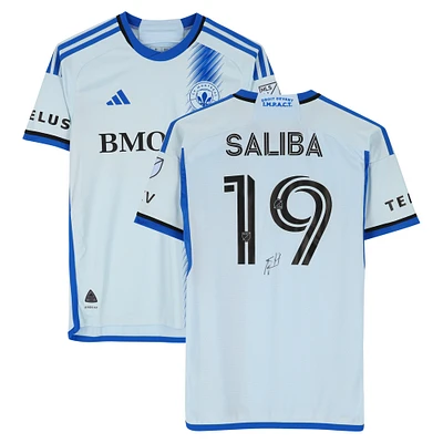 Nathan Saliba CF Montreal Autographed Match-Used #19 Light Blue adidas Jersey from the 2024 MLS Season - Size M